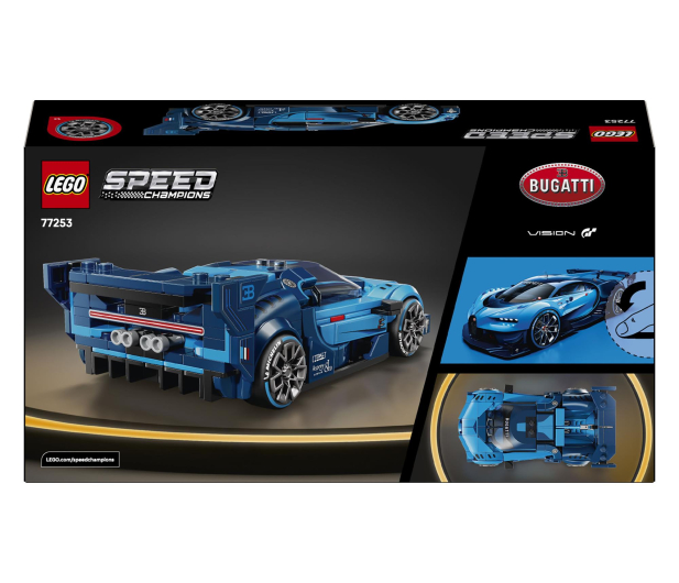 LEGO SPEED CHAMPIONS 77253 Hipersamochód sportowy bugatti vision - 1473588 - zdjęcie 14